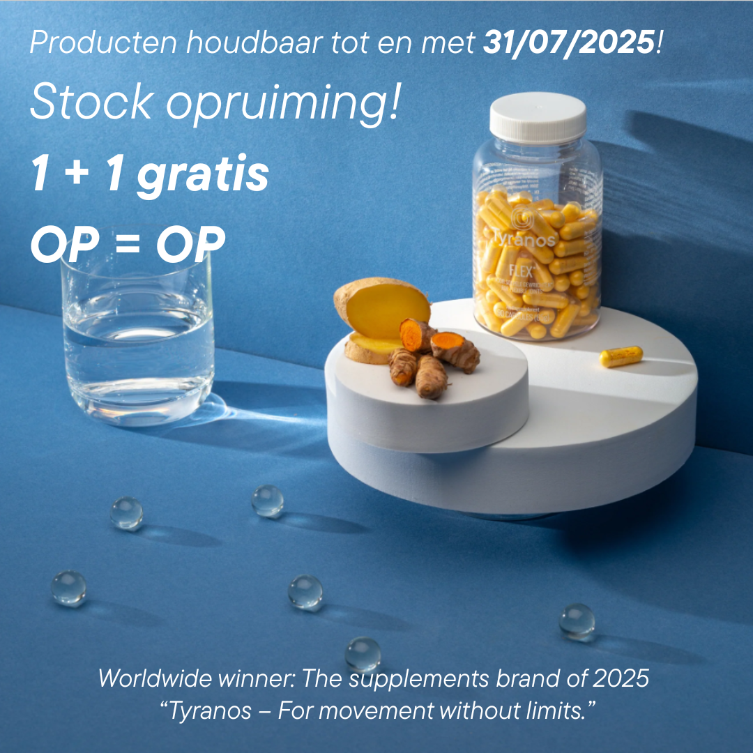 Tyranos Flex voor soepele gewrichten